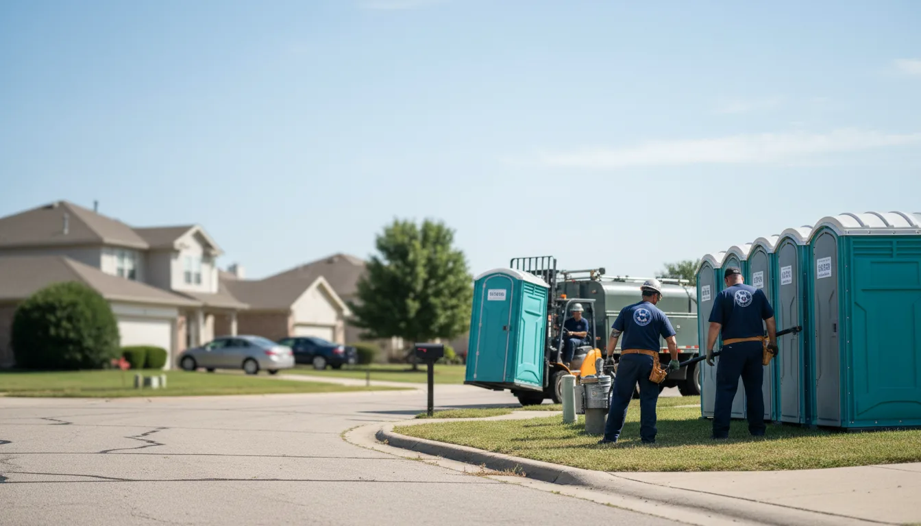 Porta Potty Rental in Richmond Dale, OH near me